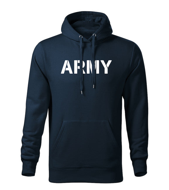 DRAGOWA herren-hoodie army, dunkelblau 320g/m2