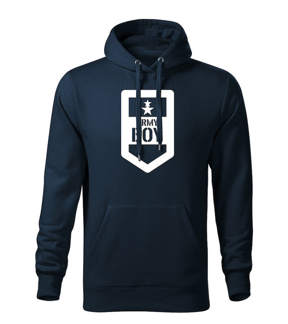 DRAGOWA herren-hoodie army boy, dunkelblau 320g/m2