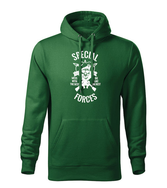 DRAGOWA herren-hoodie special forces, grün 320g/m2