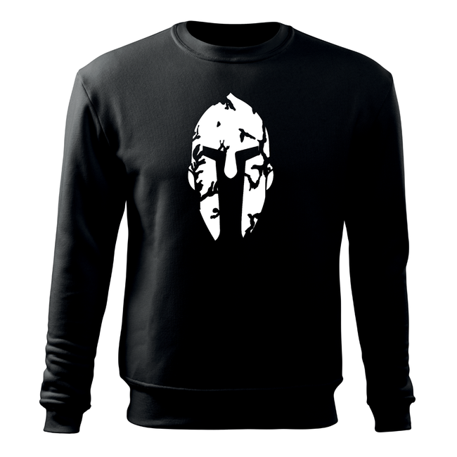 DRAGOWA herren-Sweatshirt spartan, schwarz 300g/m2