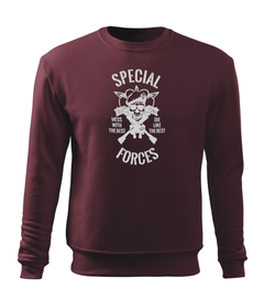 DRAGOWA Herren-Sweatshirt special forces 300 g/m², bordeaux