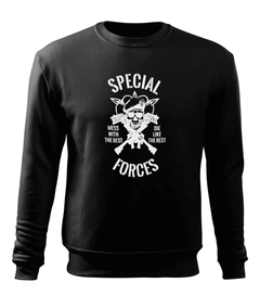 DRAGOWA Herren-Sweatshirt special forces 300 g/m², schwarz