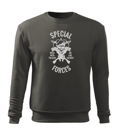 DRAGOWA Herren-Sweatshirt special forces 300 g/m², grau