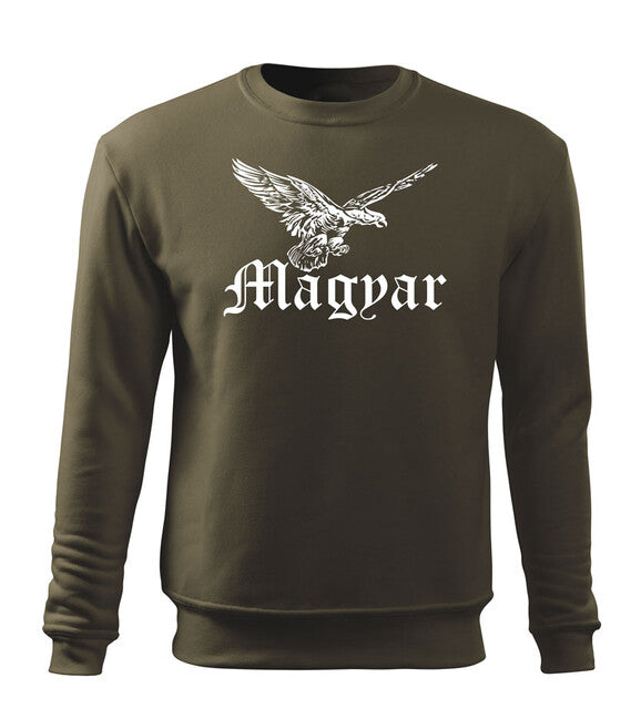 DRAGOWA herren-Sweatshirt Turul, oliv 300 g/m2