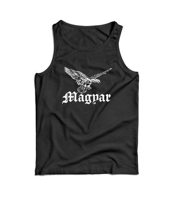 DRAGOWA herren-Tanktop Turul-Vogel, schwarz 160 g/m2