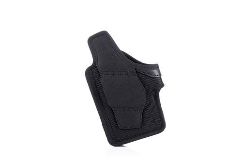 Falco puzdro otvorené nylonové Avery CZ P10 F 40mm so sponou, čierne pravé