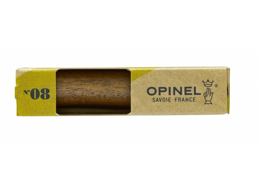 Opinel VRI N°08 Inox, Walnuss
