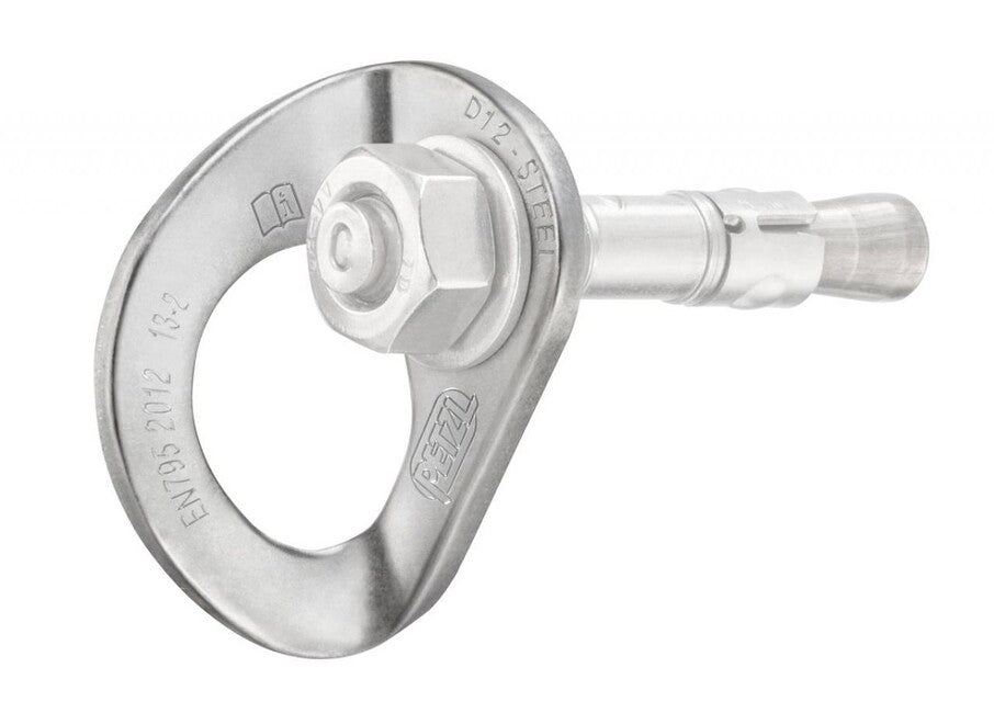 Petzl COEUR STEEL 12 mm Bohrhakenlasche aus Stahl