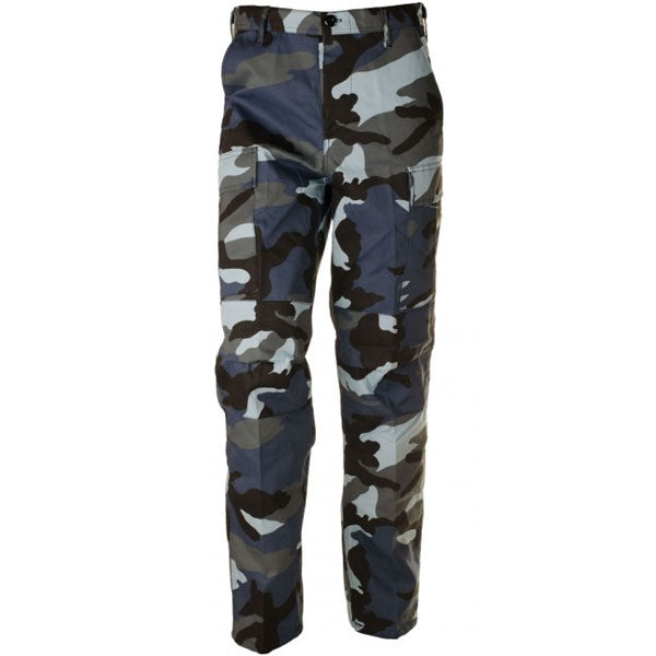 O&T Herrenhose BDU, vzor skyblue