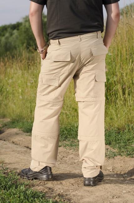 Fox Multifunctional Microfiber Pants, Khaki