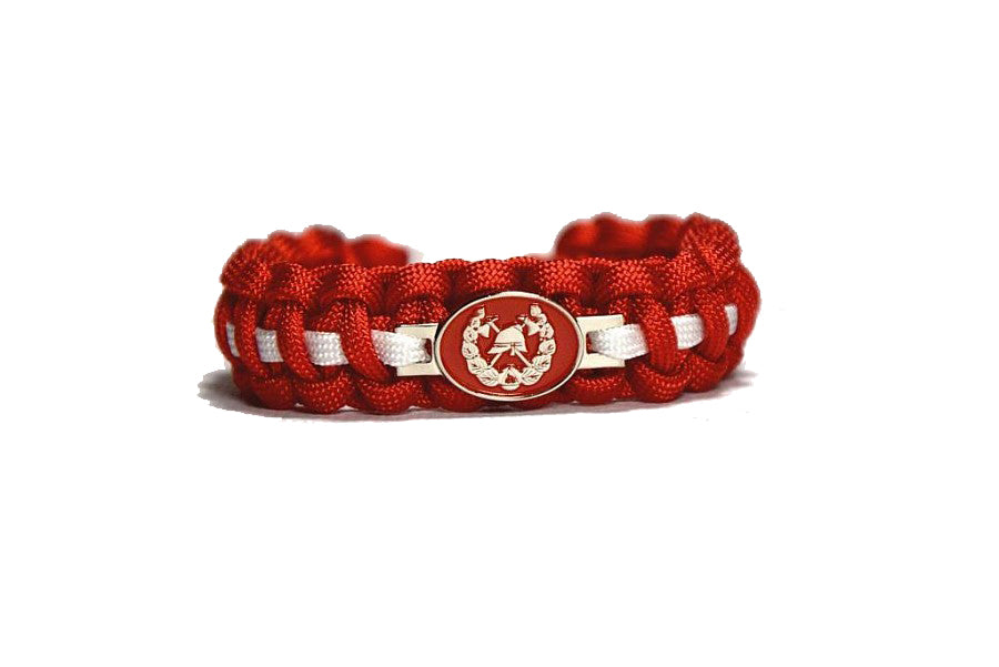 Cordell paracord Armband Hrdy Hasic zapinanie na klip sirka 1,9cm, rot