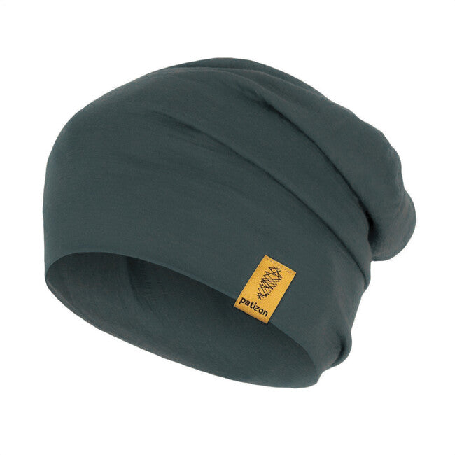 Patizon Merinomütze BEANIE, gun metal