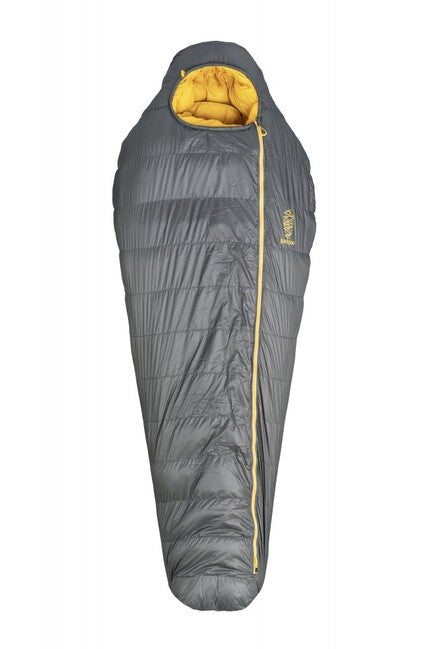 Patizon Dpro 590 Three-Season Sleeping Bag M Left, Green/Gold
