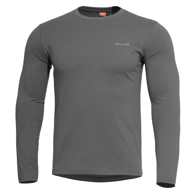 Pentagon T-Shirt Langarm Ageron 2.0, wolf grey