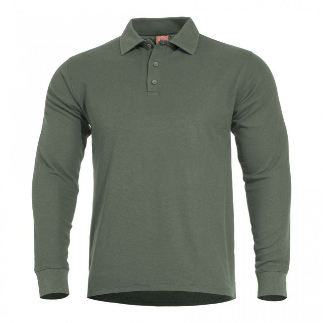 Pentagon T-Shirt Langarm Aniketos, camo green
