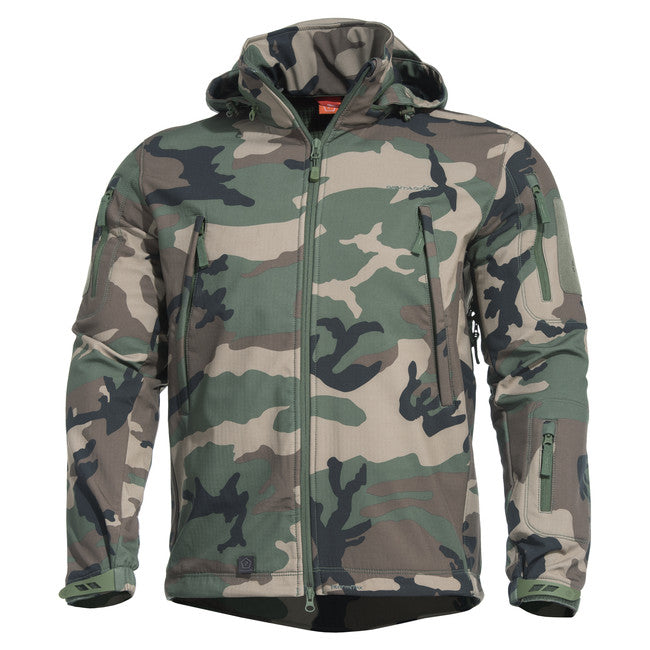 Pentagon Herren-Jacke Artaxes, woodland