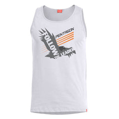 Pentagon Tanktop Astir Follow The Leader, weiß