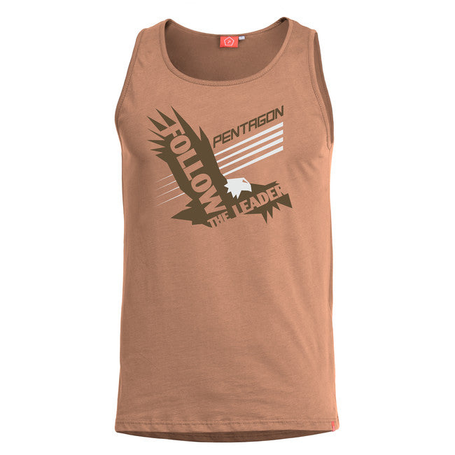Pentagon Tanktop Astir Follow The Leader, coyote