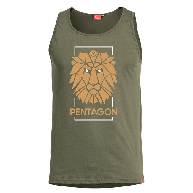 Pentagon Tanktop Astir Lion, oliv