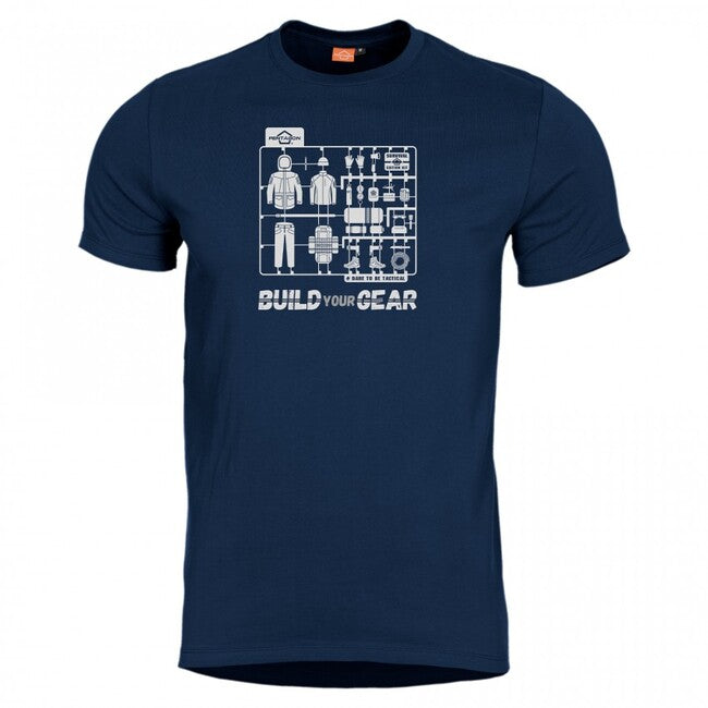 Pentagon T-Shirt Built Your Gear, midnight blue