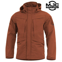 Pentagon Hurricane Shell Herren Jacke, maroon red