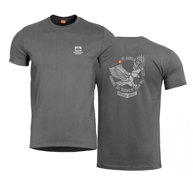 Pentagon T-Shirt Eagle, wolf-grey