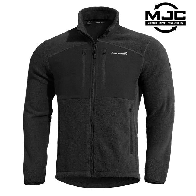 Pentagon Fleece- Jacke Ajax, schwarz