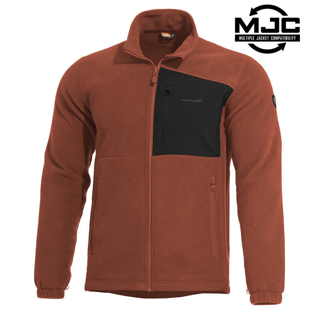 Pentagon Fleece- Jacke Athos 2.0, rot