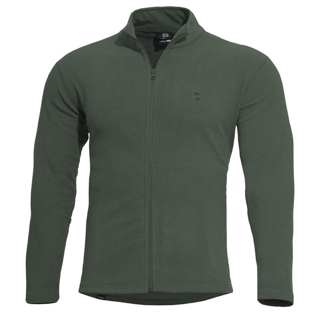 Pentagon Fleece- Sweatshirt na zips ELK, oliv