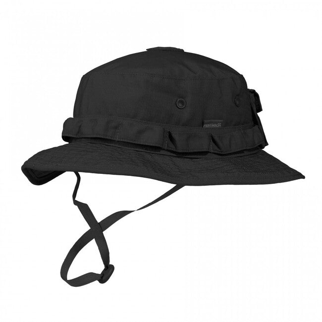 Pentagon Hut Jungle Rip-Stop, schwarz