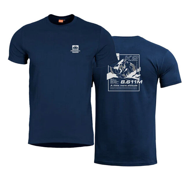 Pentagon T-Shirt K2 Mountain, midnight blue