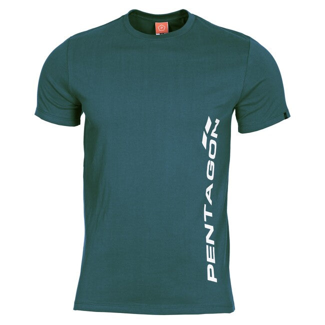 Pentagon kurz T-Shirt Ageron, Petrol Blue