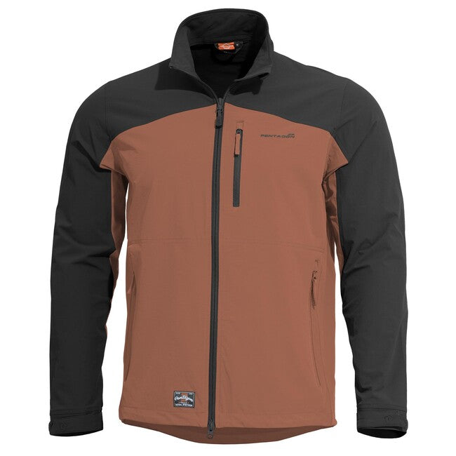 Pentagon leichte softshell Jacke Elite, maroon red