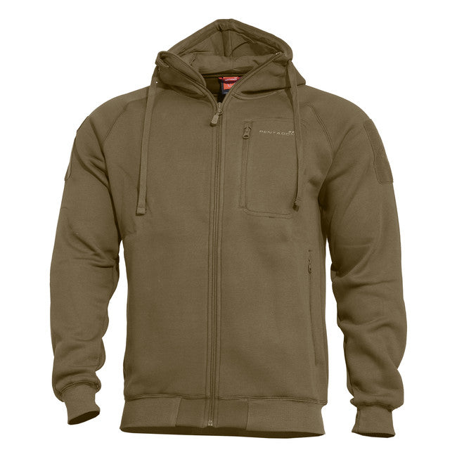 Pentagon Taktische Sweatshirt Leonidas 2.0, coyote