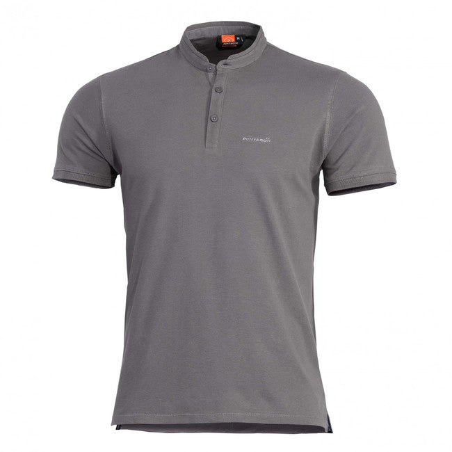 Pentagon T-Shirt Levantes Henley, grau