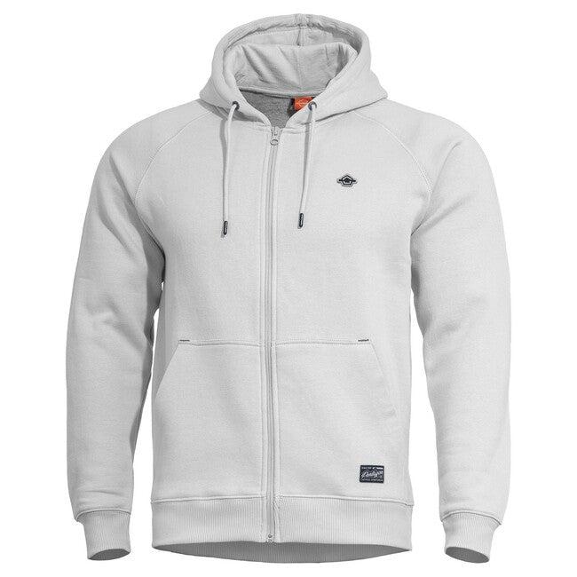 Pentagon Sweatshirt na zips Phaeton, weiß
