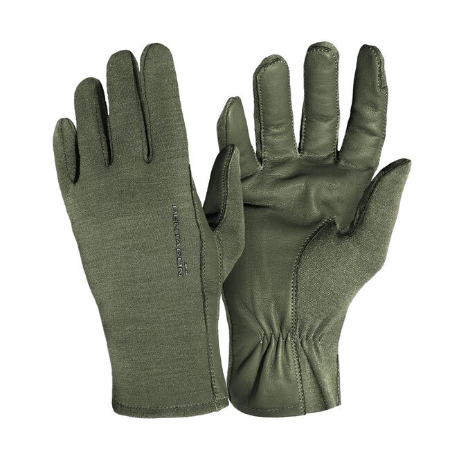 Pentagon Handschuhe Pilot Nomex, oliv