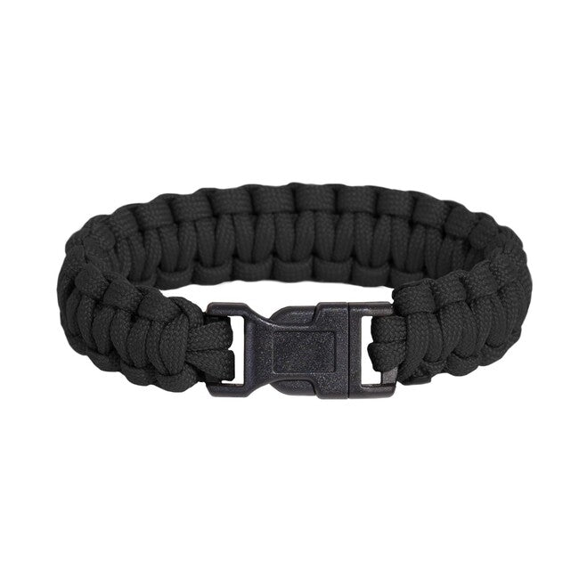 Pentagon parakord Armband Pselion, schwarz