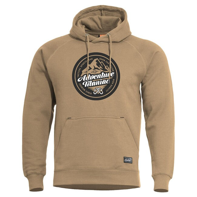 Pentagon Phaeton kapuzenpullover, tan brown