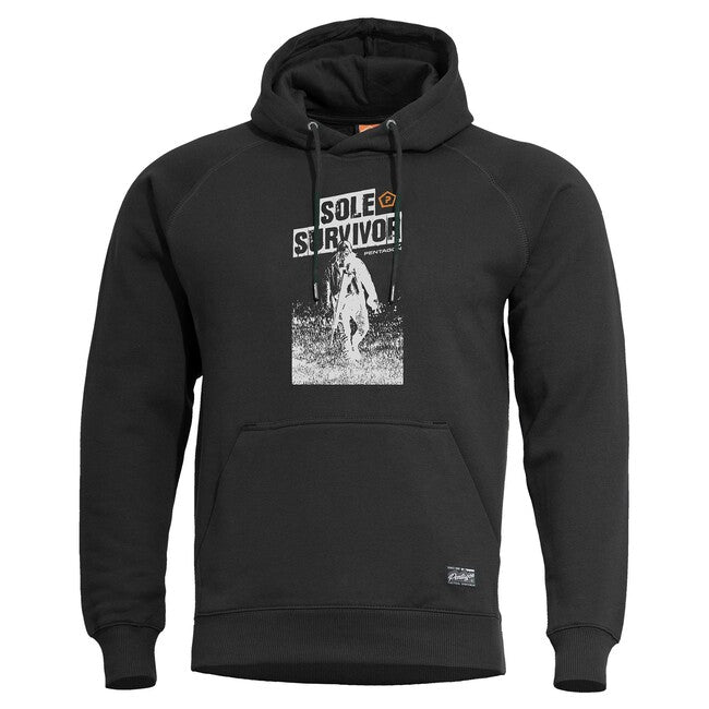 Pentagon Kapuzenpullover Sole Survivor, schwarz