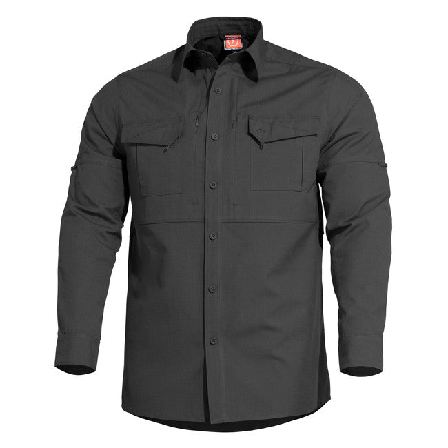 Pentagon Hemd Plato, schwarz