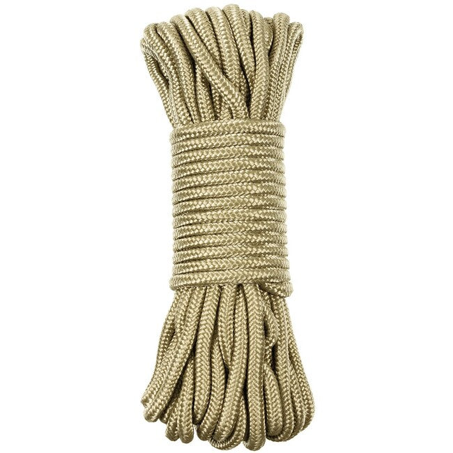 Pentagon lano 15 metrov 10mm, coyote
