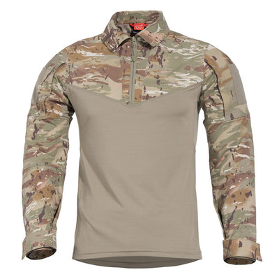 Camouflage-Langarmshirts