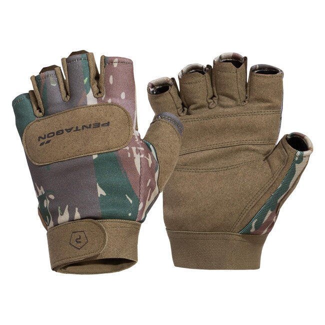 Pentagon Handschuhe fingerlos Duty Mechanic, gr.camo