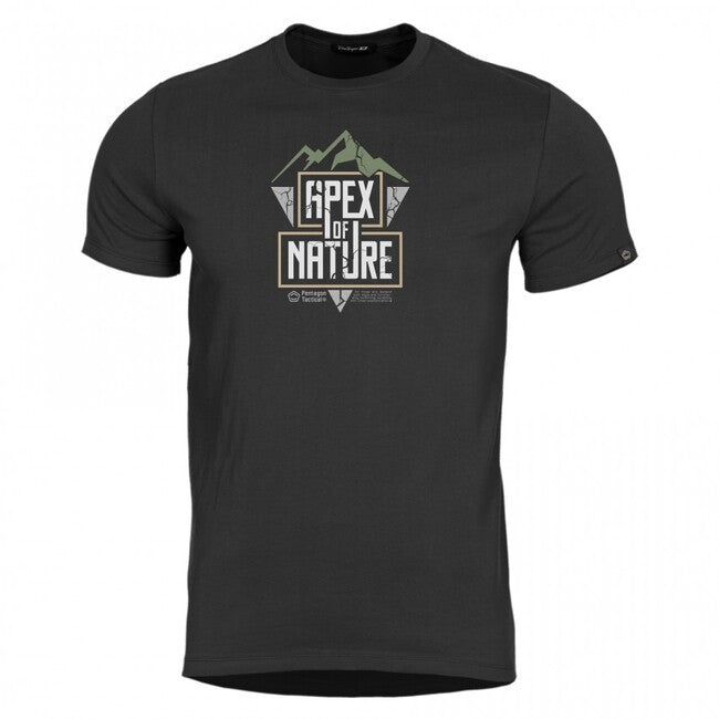Pentagon T-Shirt Ageron Apex Of Nature, schwarz