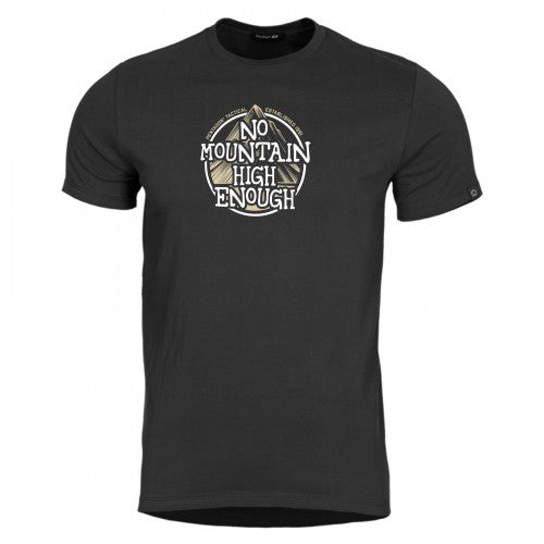 Pentagon T-Shirt Ageron No Mountain High Enough, schwarz