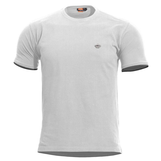 Pentagon T-Shirt Levantes Stripes, weiß