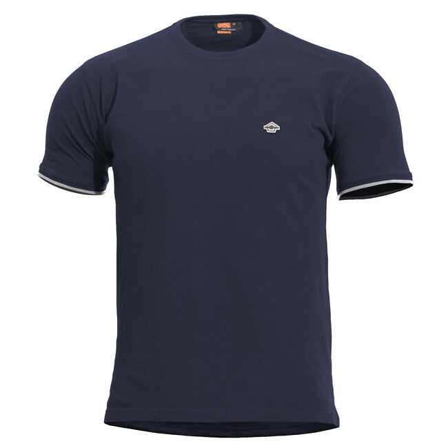 Pentagon T-Shirt Levantes Stripes, navy blue