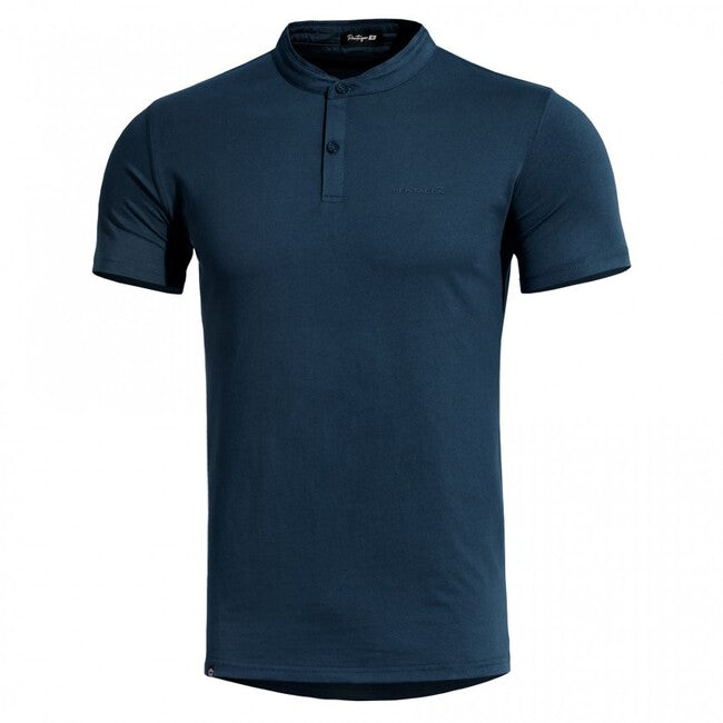 Pentagon T-Shirt Romeo Henley, midnight blue