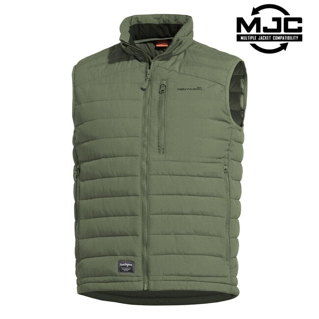 Pentagon Weste Arcadian, camo green